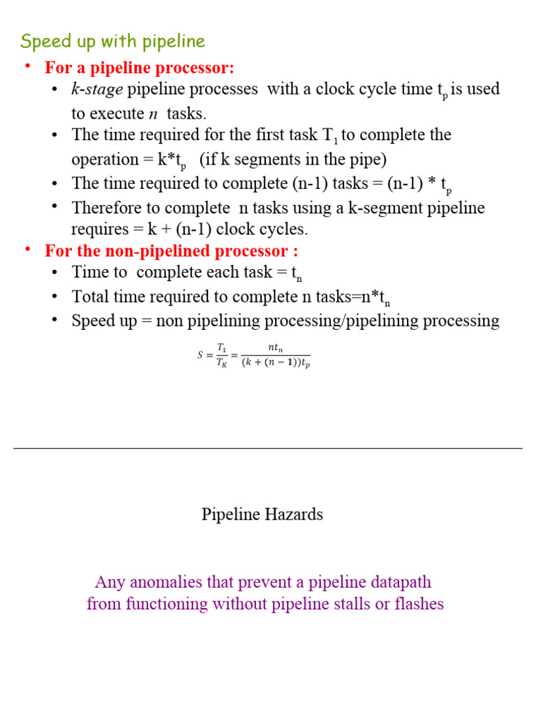 31 Pipeline Hazards 25-04-2024 | PDF | Central Processing Unit | Cpu Cache