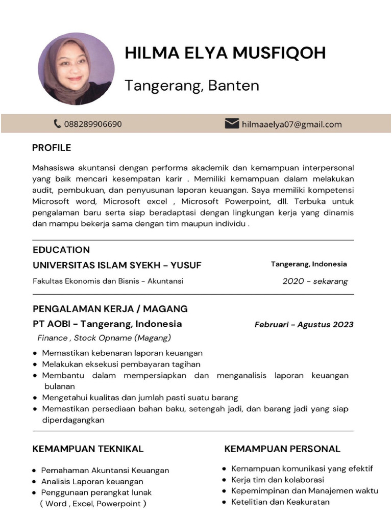 CV Hilma | PDF
