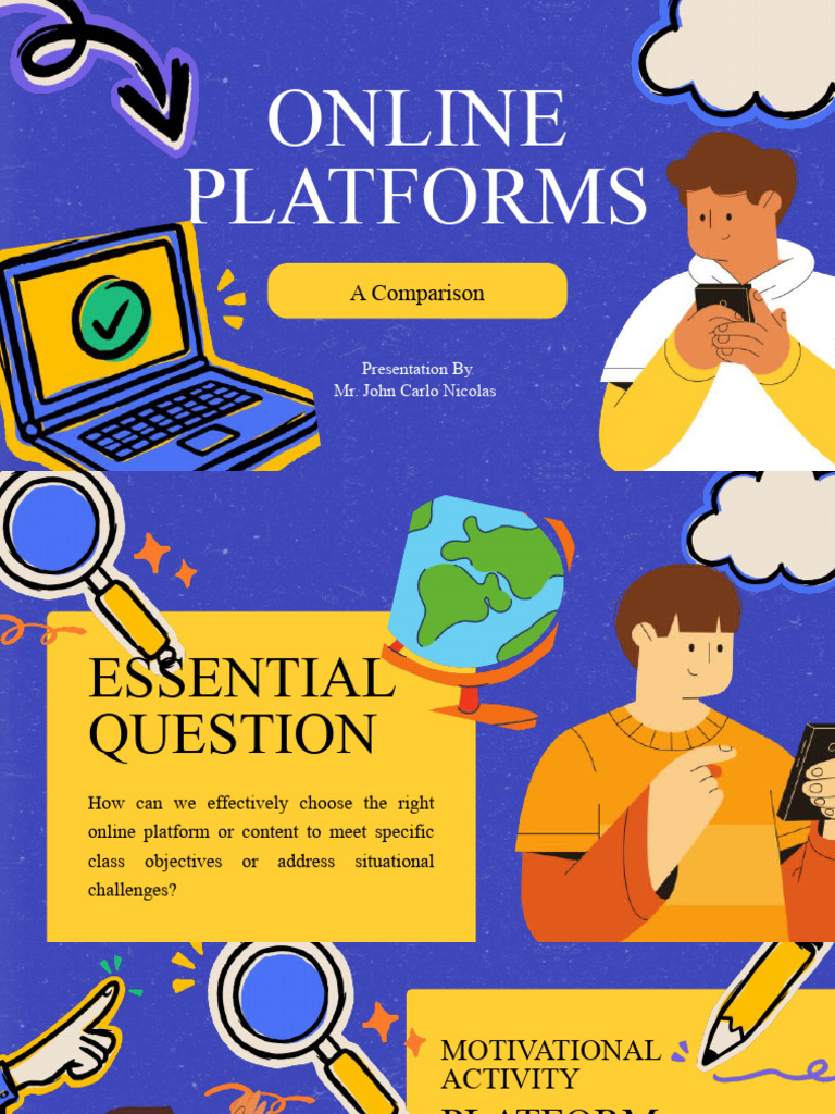 Choosing the Right Online Platforms | PDF | Educational Technology ...