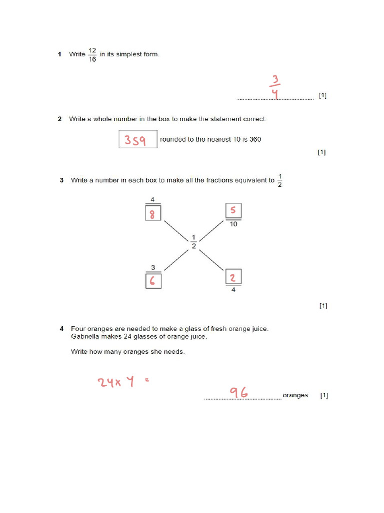 Math Problem Solutions and Equations | PDF