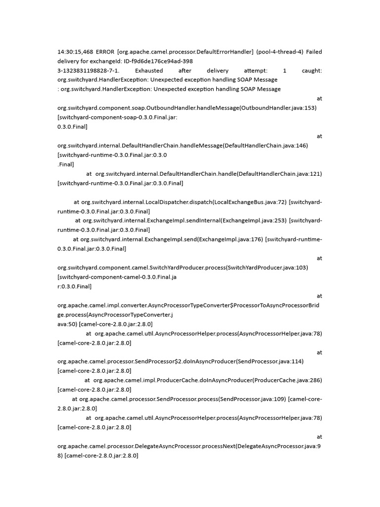 Error MSG | PDF | Java (Programming Language) | Computer Science