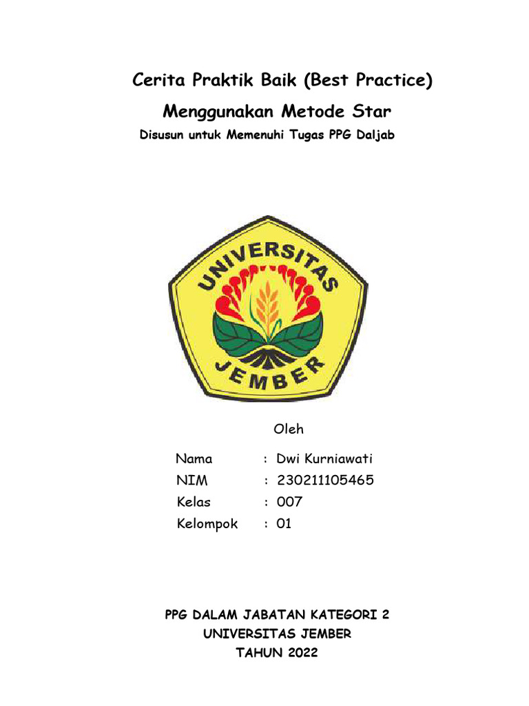 Best Practice Metode STAR PPG 2025 | PDF | Karier & Perkembangan