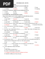 Unit 2 Tests: Answer Key and Audio Script | PDF | Flight | Human ...