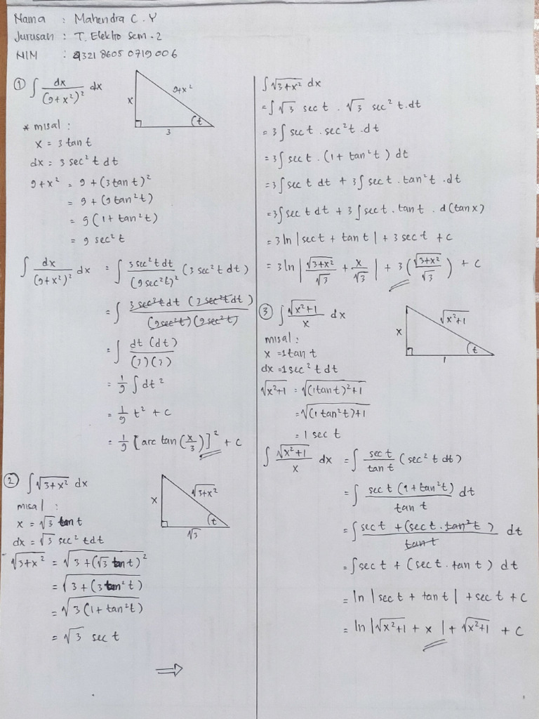 Tugas Kalkulus Pertemuan 5 Pdf