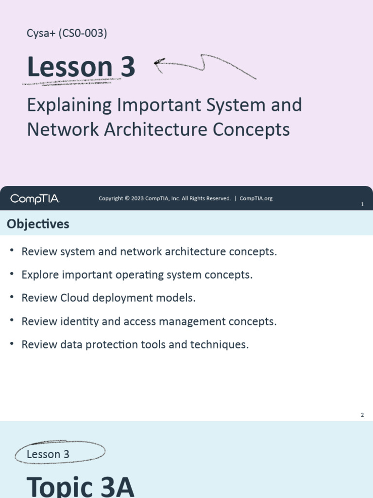 cs0-003 Lesson 03 | PDF | Windows Registry | Cloud Computing