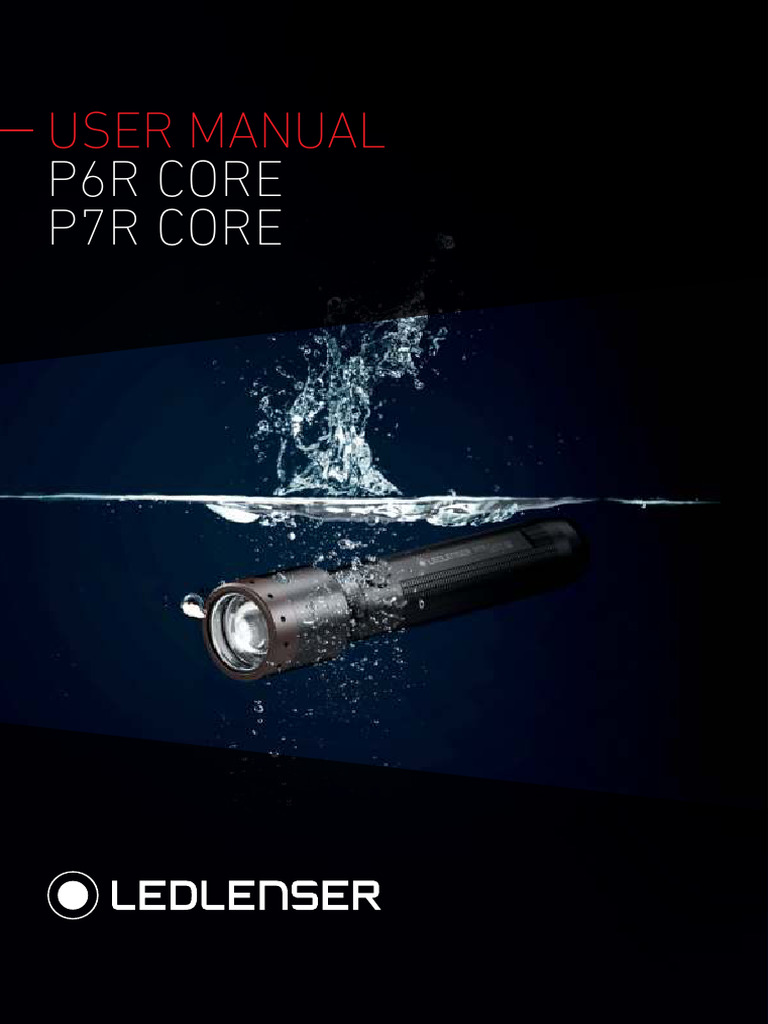 LEDLENSER P6R-P7R-Core - MANUAL - v01 - 210617 - EN | PDF | Flashlight ...