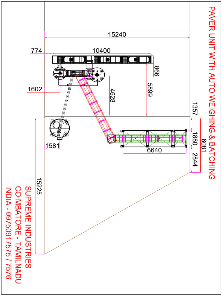 Paver Layout Model | PDF