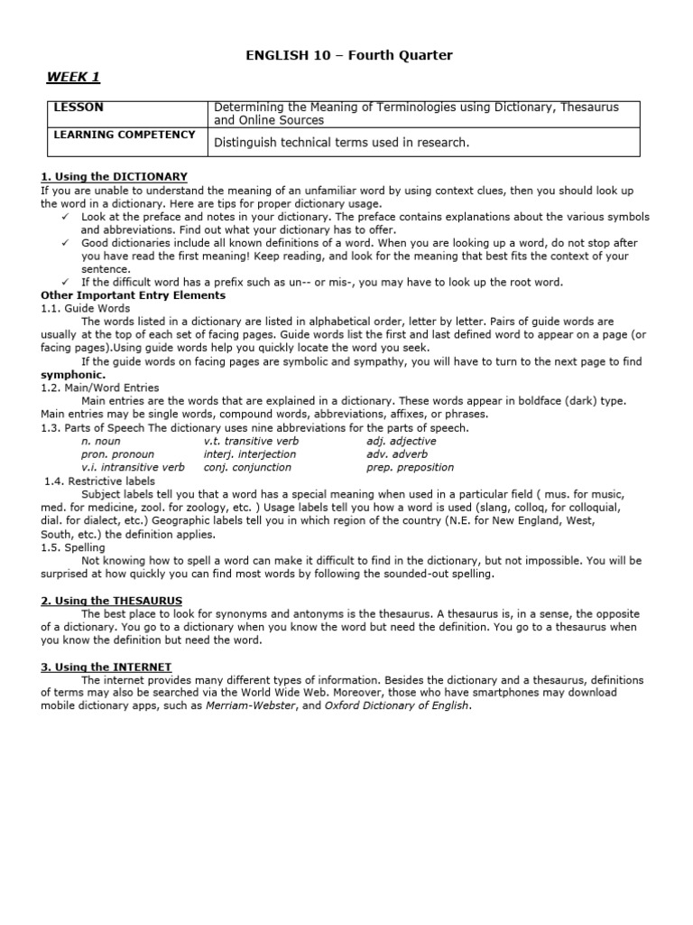 English Week 1 To 5 Reviewer Pdf Grammatical Number Plural