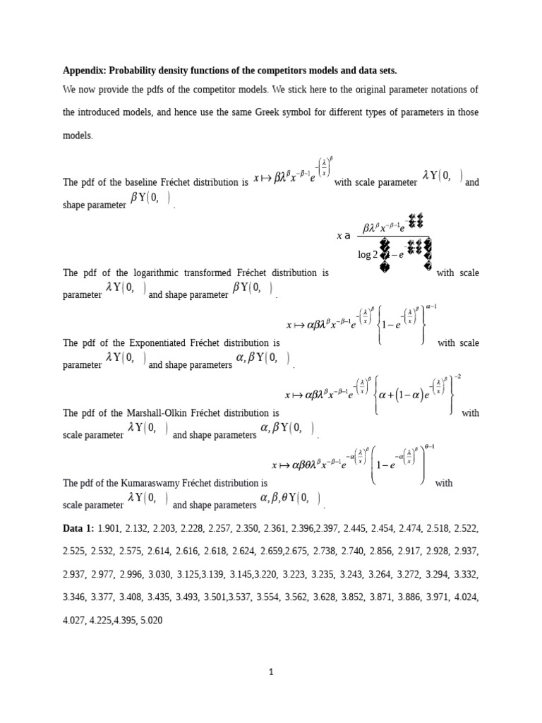 Pdf Probability Density Function Definition