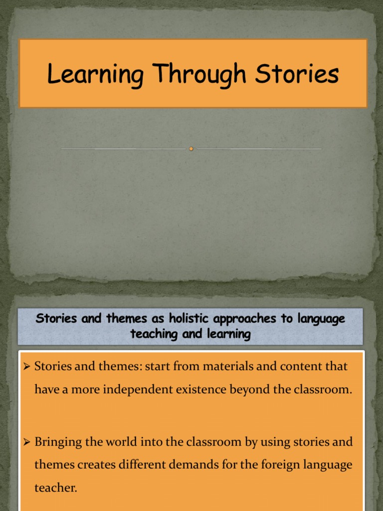 Enhancing English Learning Through Stories | PDF