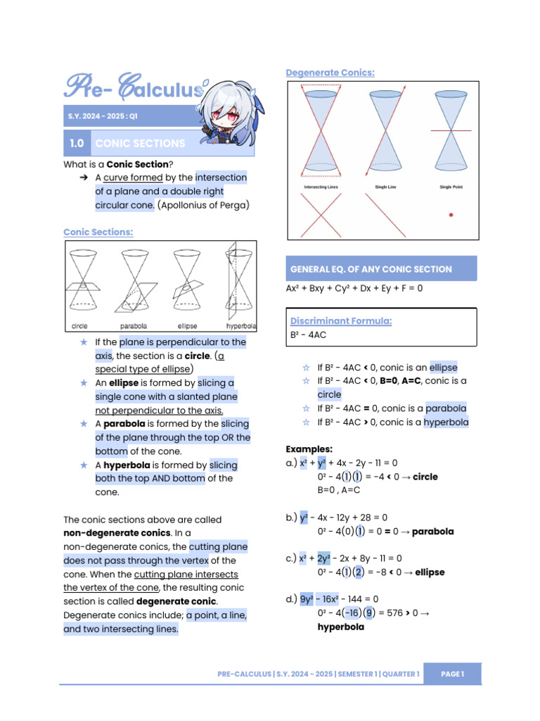 Pre Cal | PDF | Euclidean Geometry | Elementary Geometry
