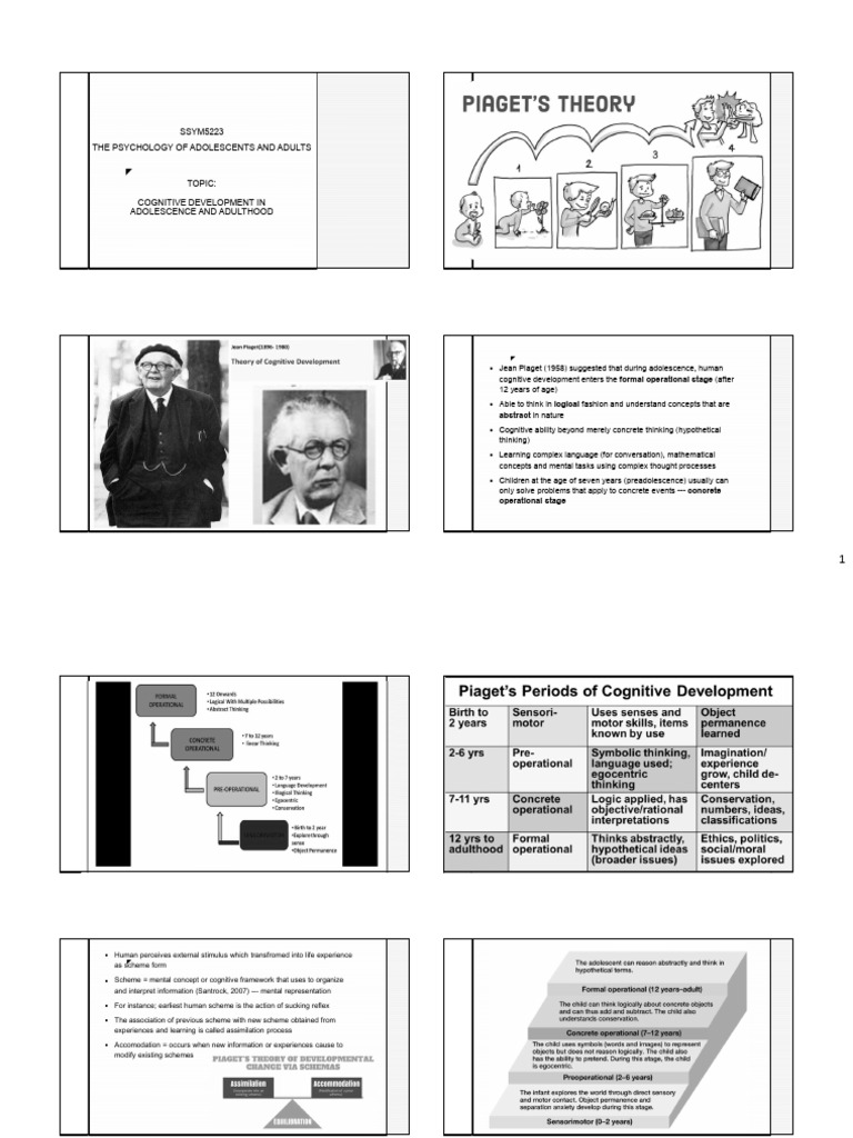Cognitive Development in Adolescence | PDF | Thought | Cognitive ...