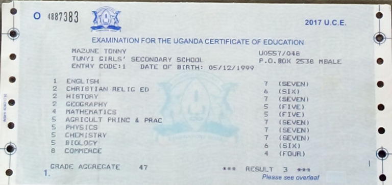 S4resultslip To | PDF