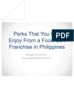 Perks That You Can Enjoy From A Food Cart Franchise in Philippines