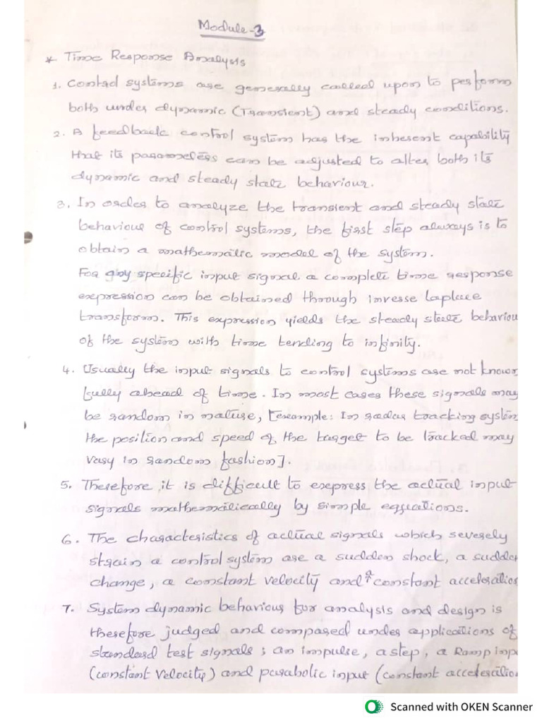 Module 3 Control System | PDF