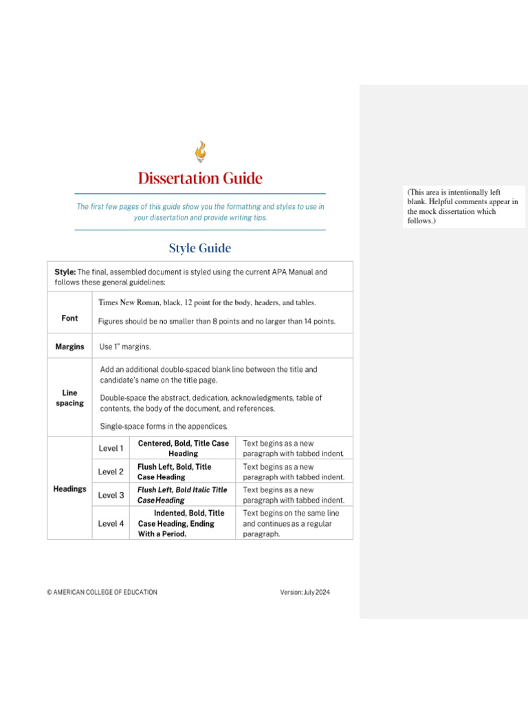 ACE Dissertation Guide | PDF | Quantitative Research | Theory