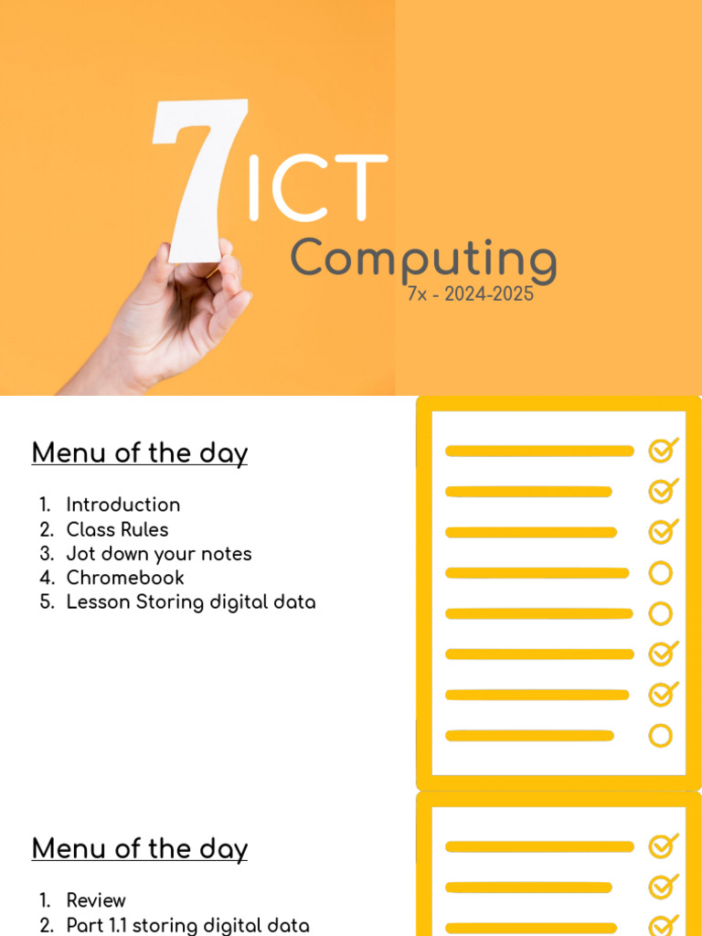 Digital Data Storage and Note-Taking Guide | PDF | Bit | Byte