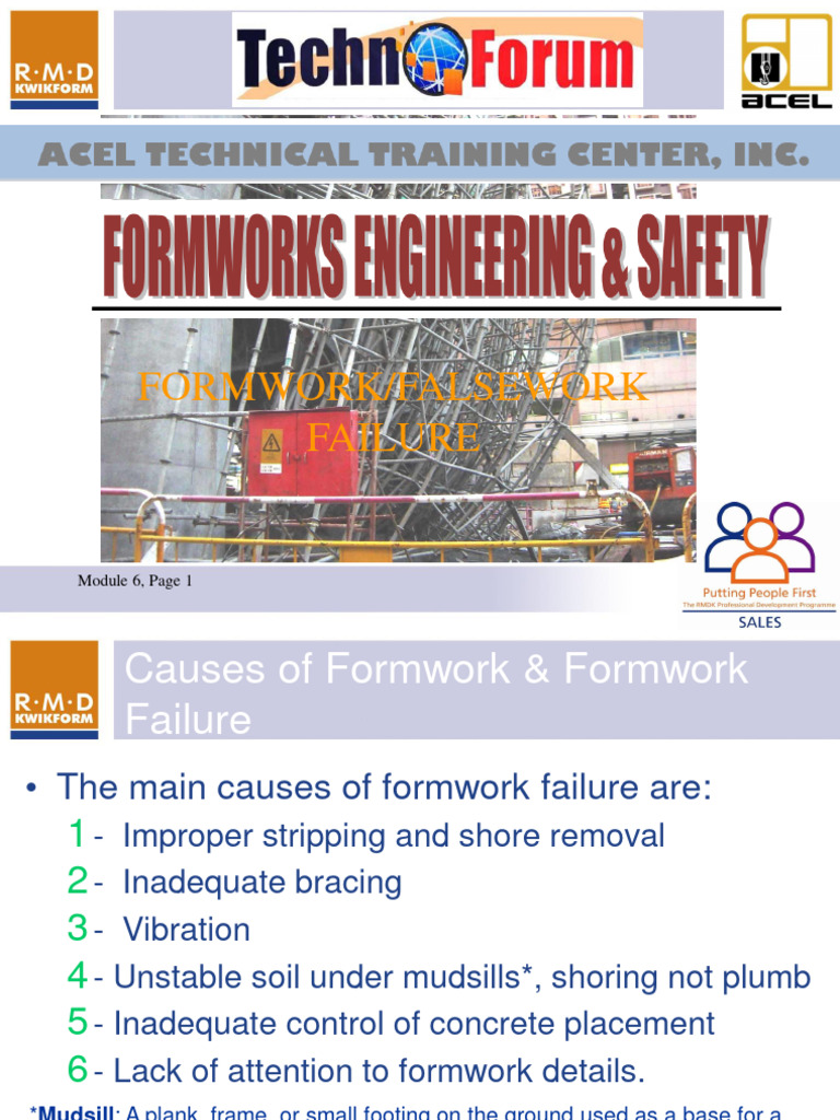 Formwork Failure: Causes & Solutions | PDF | Scaffolding | Building ...