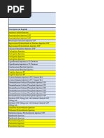 Comprehensive Injection Name List | PDF