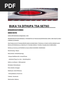 BUKA Ya Dingaka