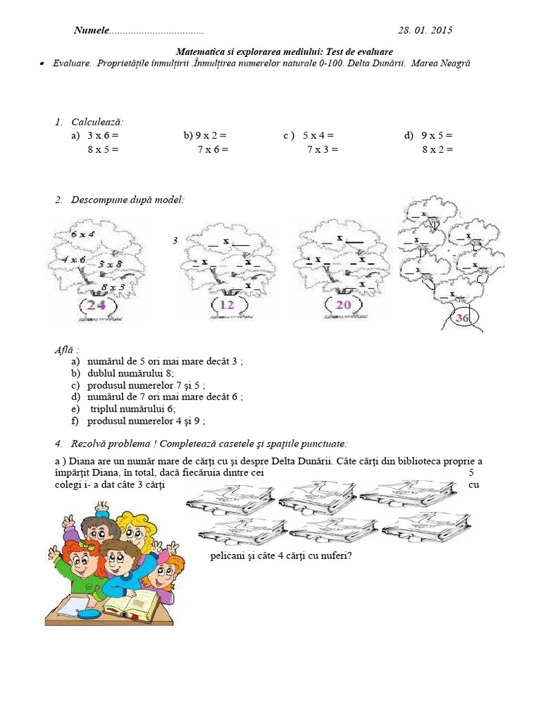 Mem Test de Evaluare Medii de Viata de La Noi | PDF