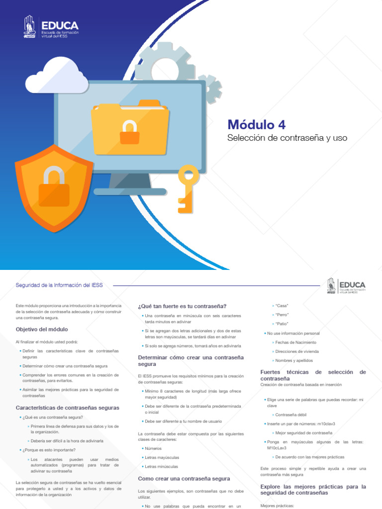 Cómo Crear Contraseñas Seguras | PDF | Contraseña | La seguridad
