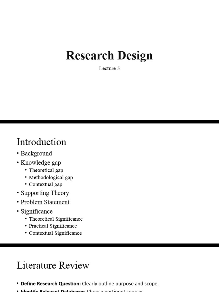 Lecture 5 (Week 3) Research Method | PDF | Methodology | Qualitative ...