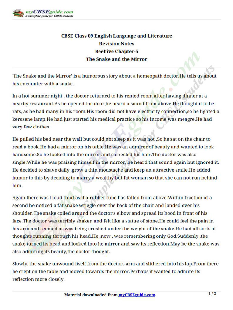 9 Ell Beehive Revision Ch9 | PDF