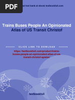 (FREE PDF Sample) Trains Buses People An Opinionated Atlas of US Transit Christof Spieler Ebooks