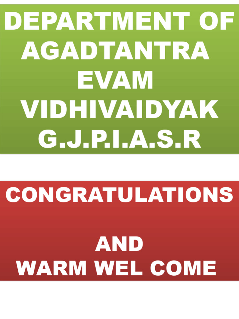 2-Introduction of Subject Definition of Toxicology | PDF | Poison ...