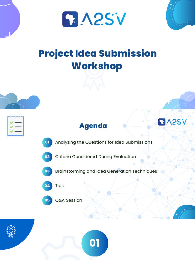 Project Idea Submission Workshop Guide | PDF | Artificial Intelligence ...