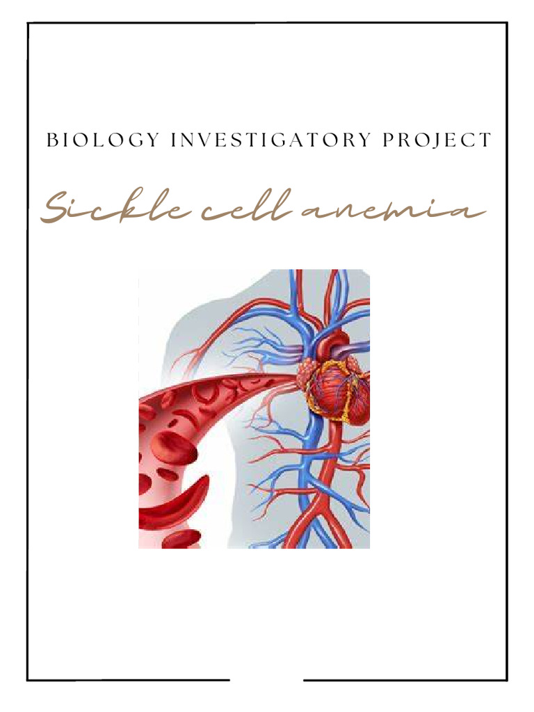 Sickle Cell Anemia Overview | PDF | Anemia | Hematopoietic Stem Cell ...