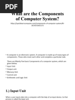 Understanding Computer Input-Output Cycle | PDF | Computer Data Storage ...