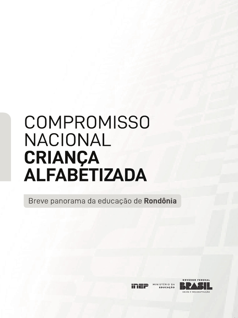Panorama da Educação em Rondônia 2022 | PDF | Brasil | Alfabetização