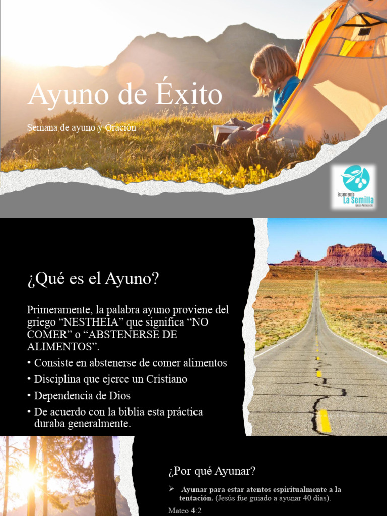 Ayuno De éxito Pdf Rápido David