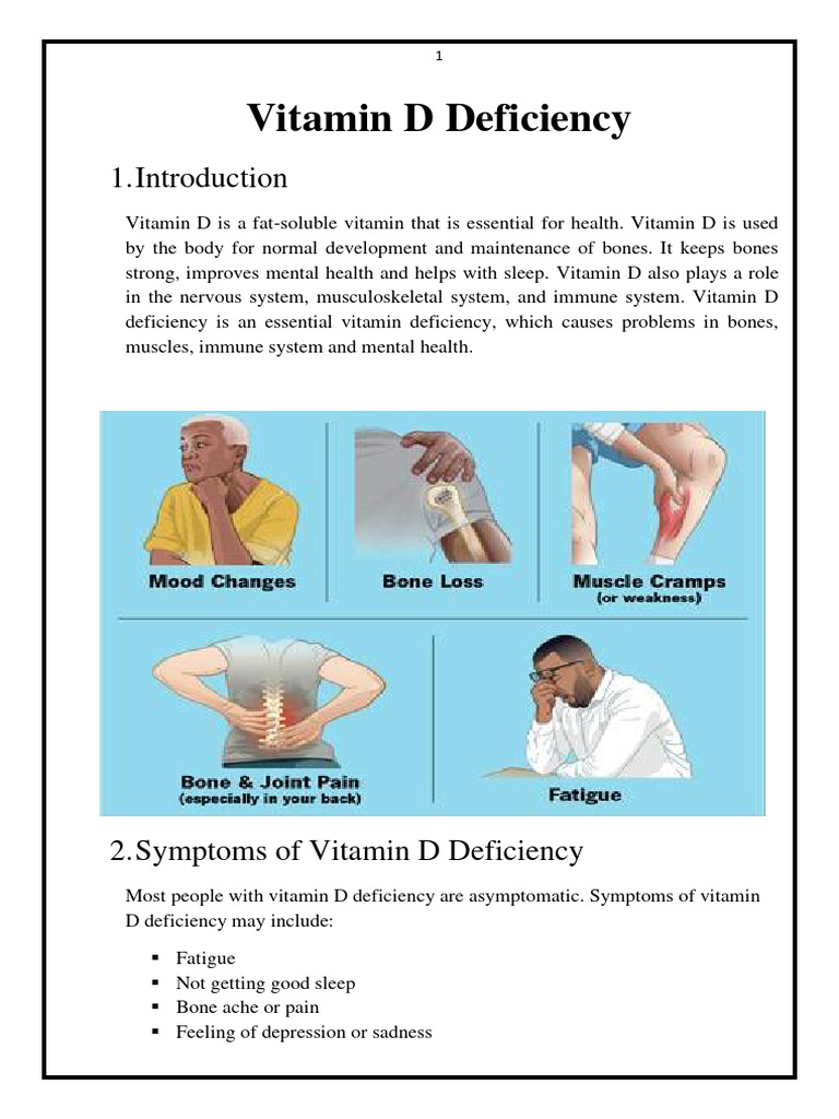 Vitamin D Deficiency Guide | PDF | Vitamin D | Vitamin