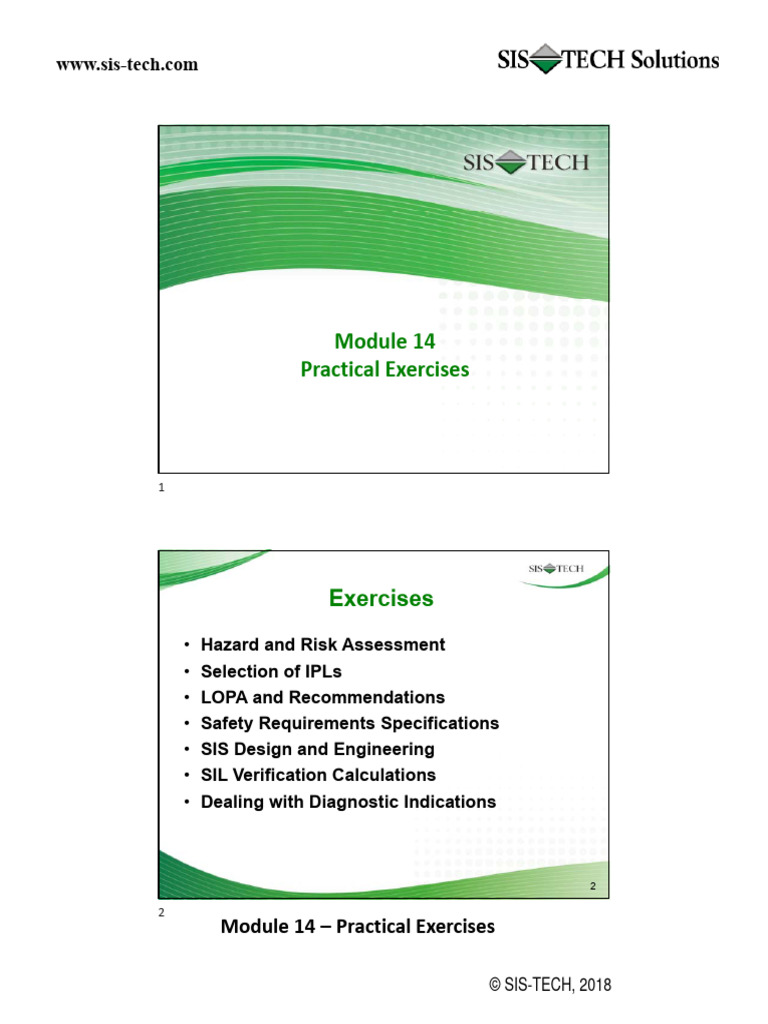 Module 14 - Practical Exercise | PDF | Risk | Safety