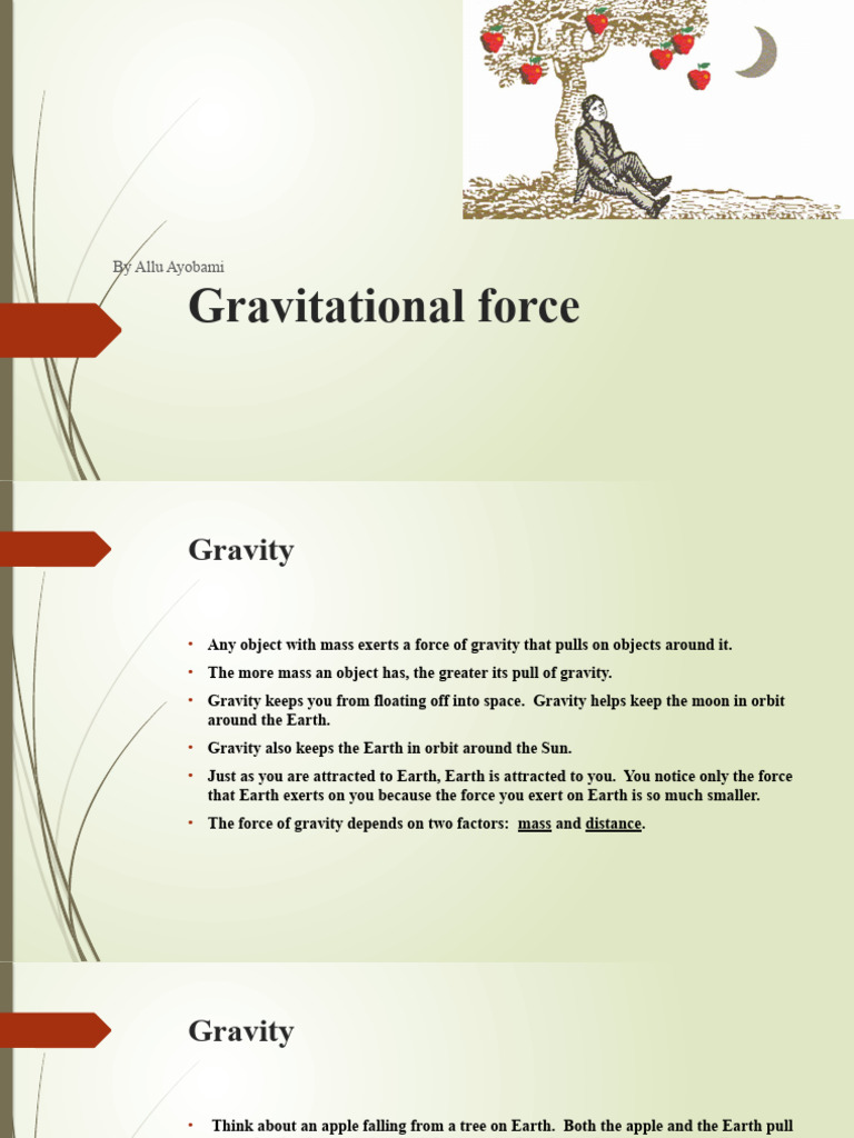 Gravity Explained for Students | PDF | Weight | Gravity