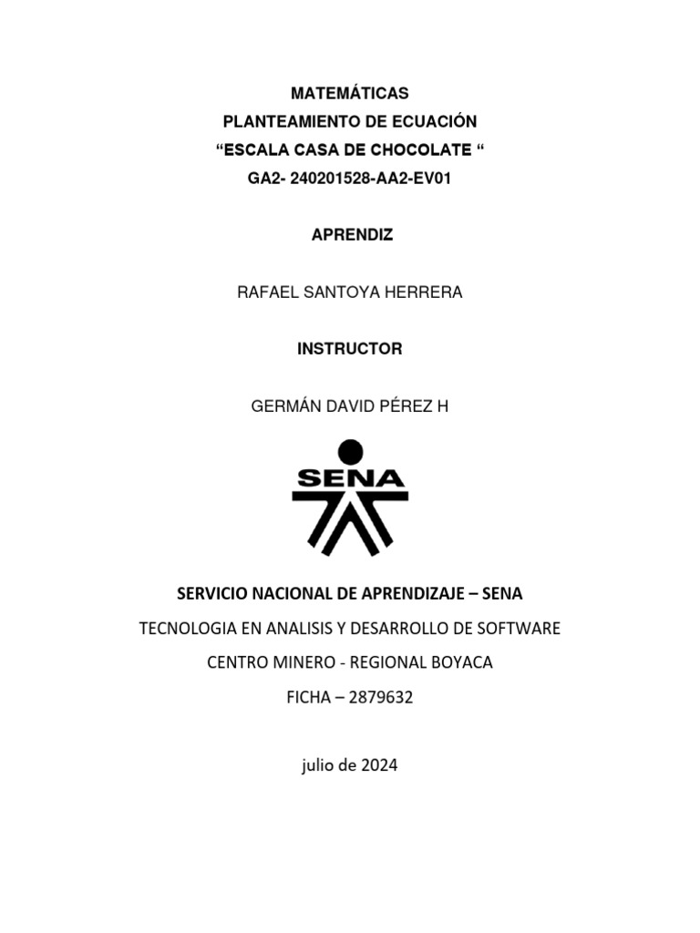 Ecuación para Casa de Chocolate | PDF | Triángulo | Rectángulo