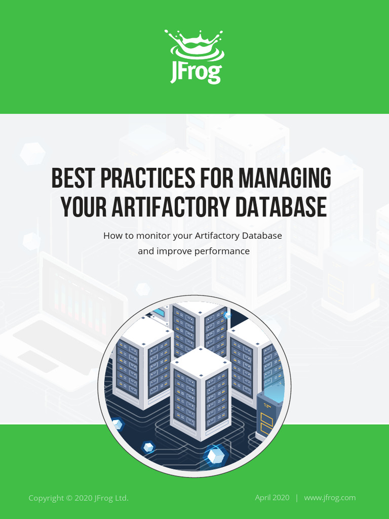 Best Practices For Managing Your Artifactory Database | PDF | Databases ...