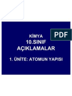 Kimya10.Sinif Aciklamalar Sunu