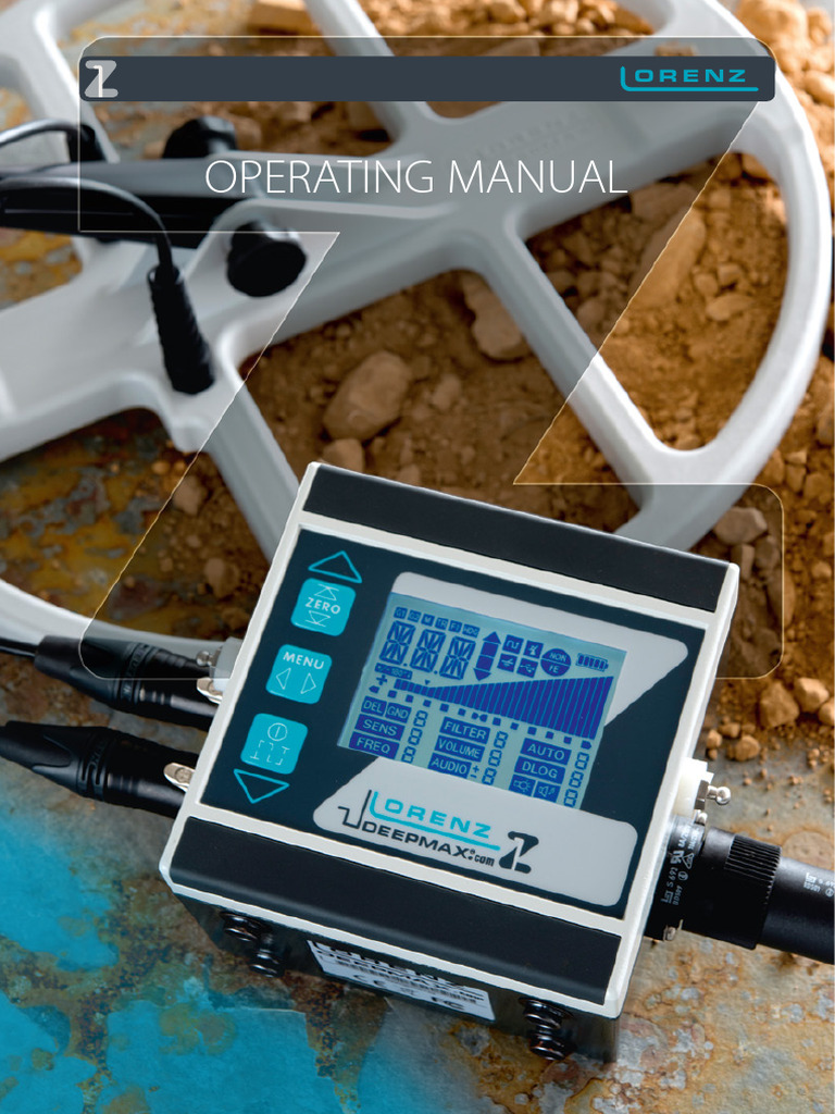Lorenz Deepmax Z1 Metal Detector Guide | PDF | Metal Detector ...
