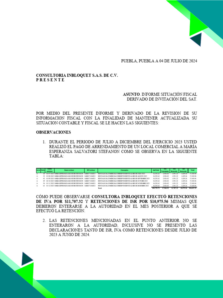 02 Informe Revision Fiscal Pdf Gobierno