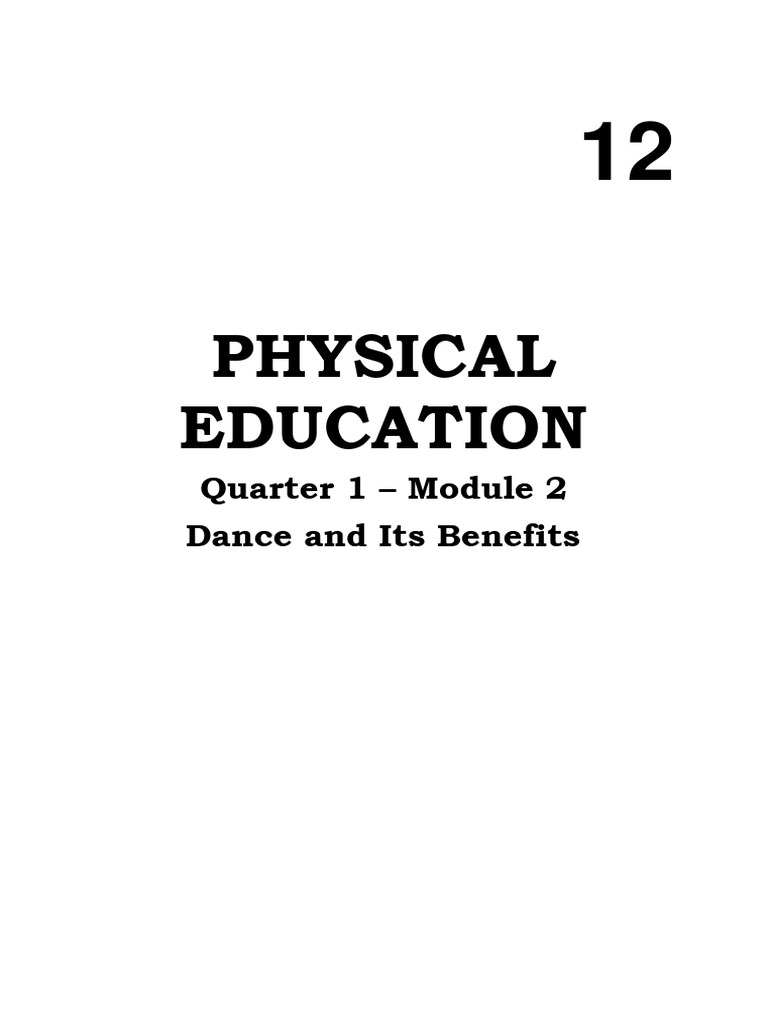PE 12 Module 2 For Student GC | PDF | Physical Fitness | Dances