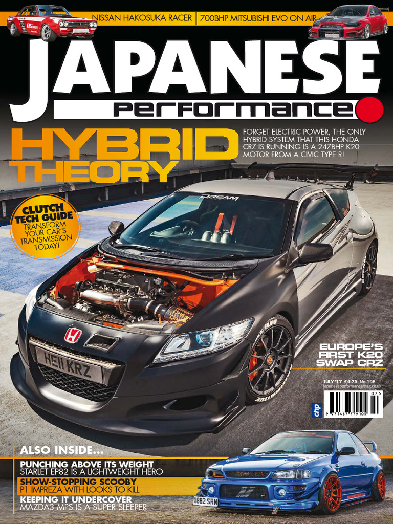 2017-07 - Japanese Performance | PDF | Hybrid Electric Vehicle | Brake