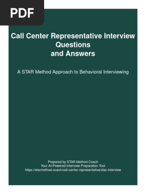 call_center_representative_interview_questions_answers_star_method_guide