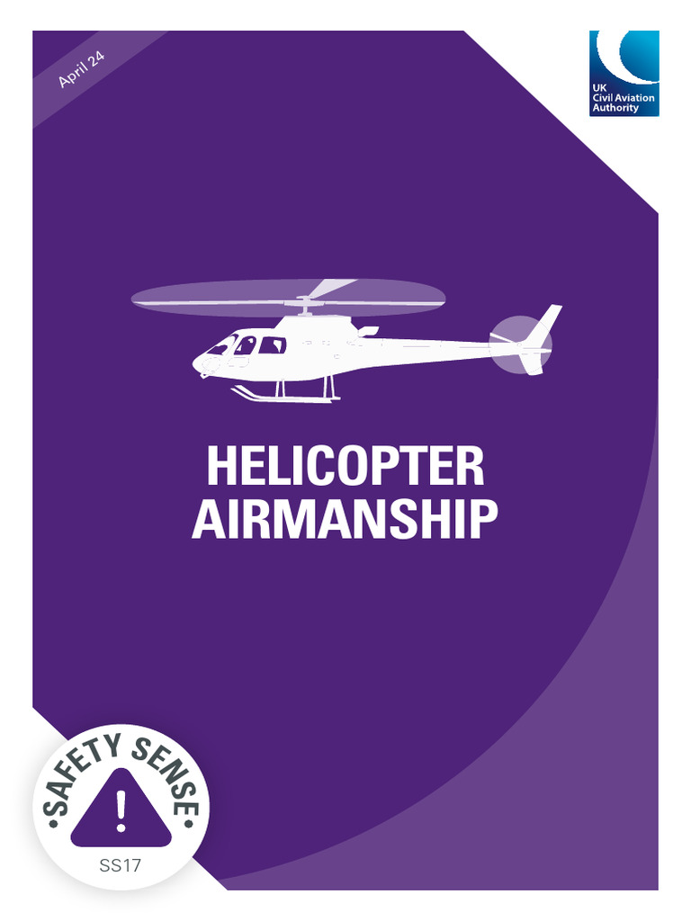 Safety Sense Leaflet 17 v2 - Airmanship | PDF | Helicopter | Helicopter ...