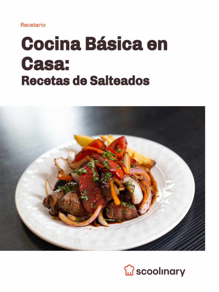 Salteados Scoolinary | PDF