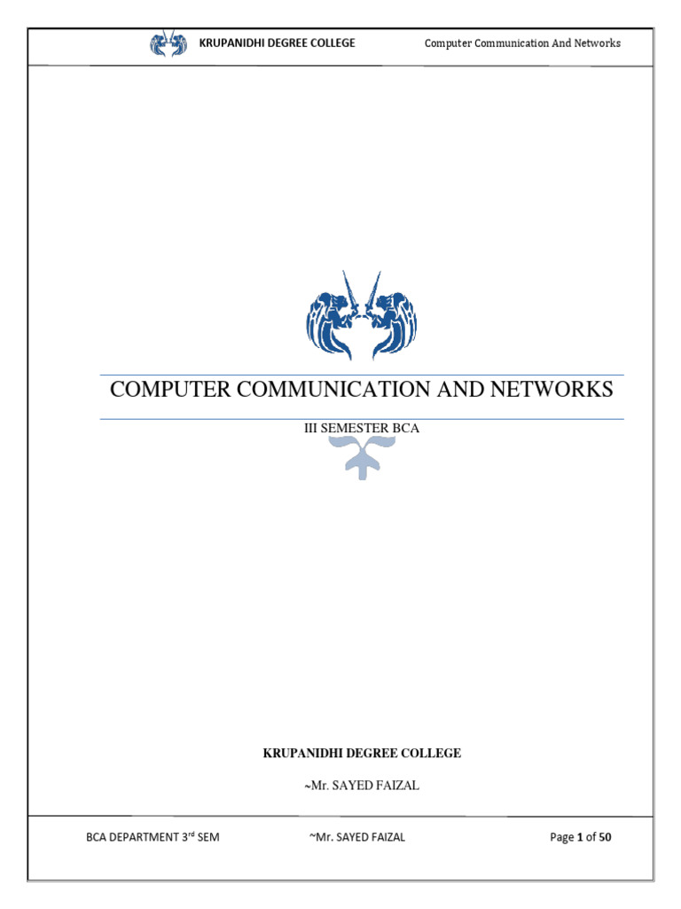 CNN Complete Notes | PDF | Osi Model | Network Topology