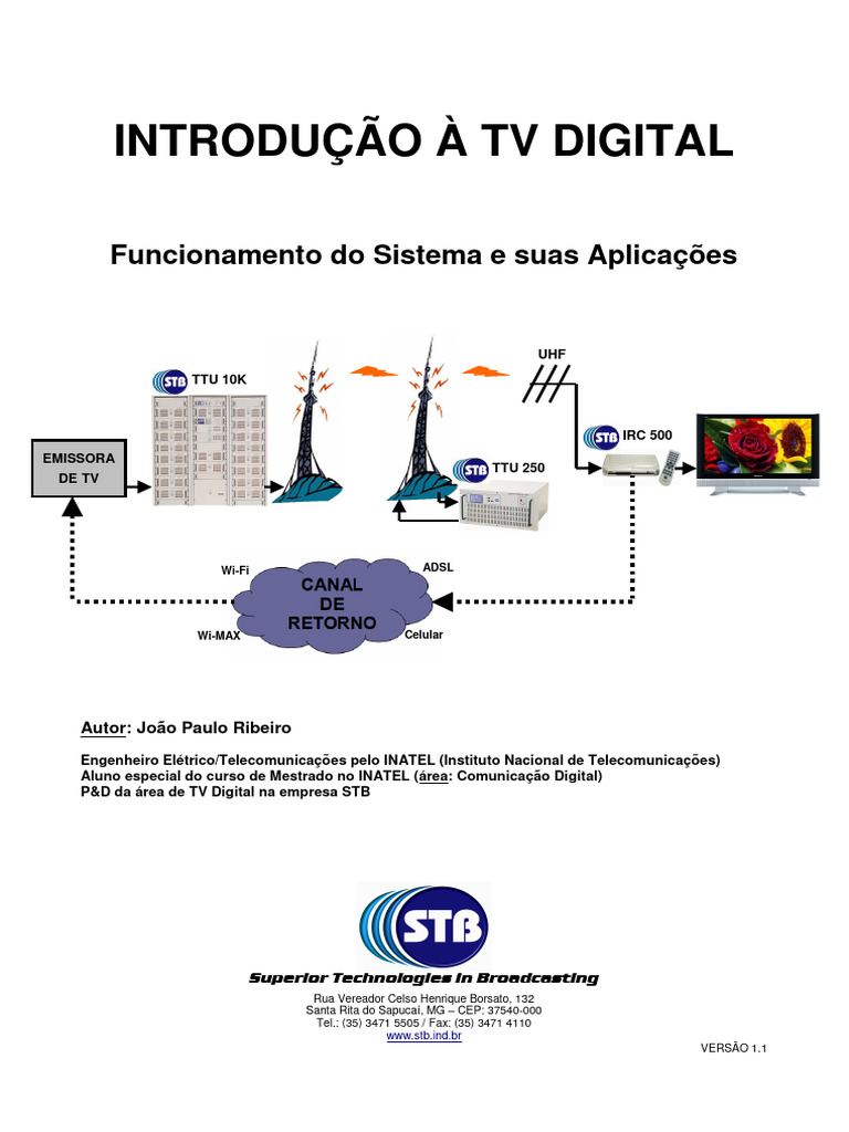 Introdução à TV Digital e Seus Padrões | PDF | Televisão digital ...